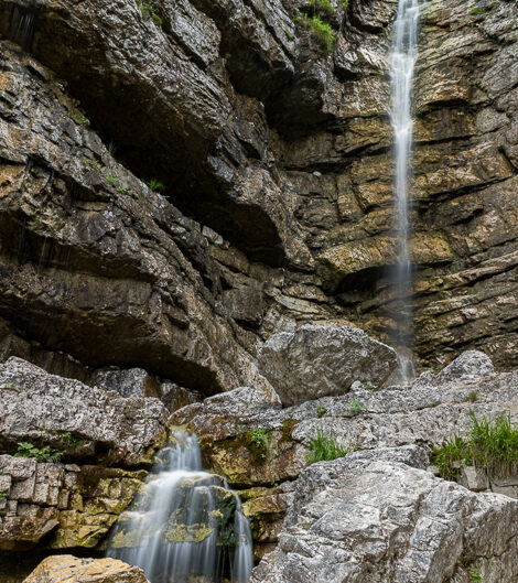 slap v dolini Koritnice